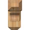 Ekena Millwork Merced Craftsman Rough Sawn Bracket w/ Offset Brace, Western Red Cedar, 8"W x 18"D x 18"H BKT0806X18X18MRC04RWR - alternate 4